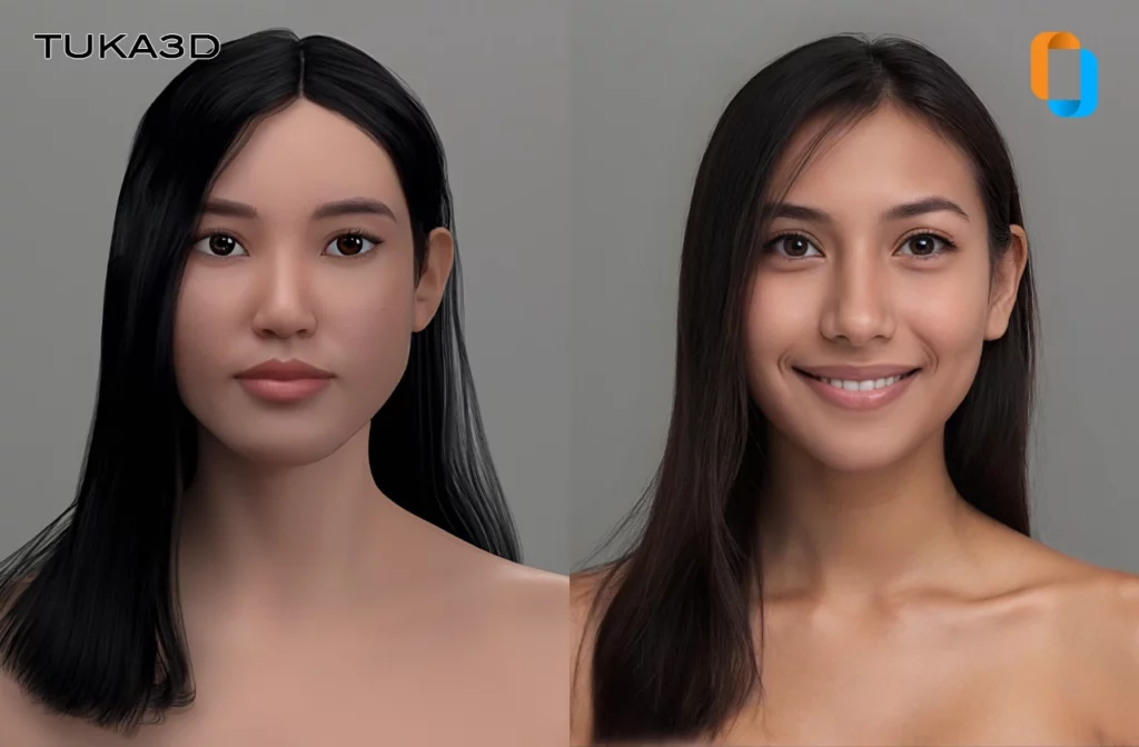 AI Fashion Model generator using TukaTech and EraseID